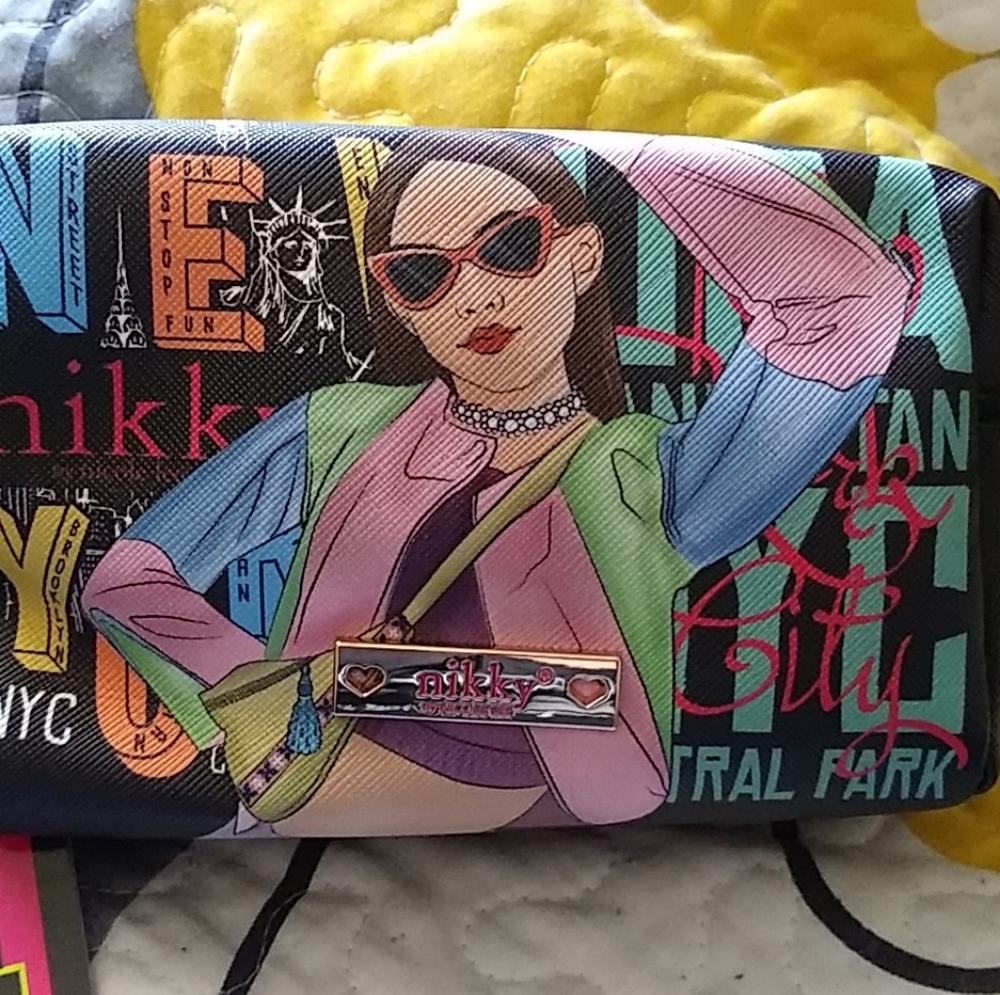 Nicole Lee cosmetic bag